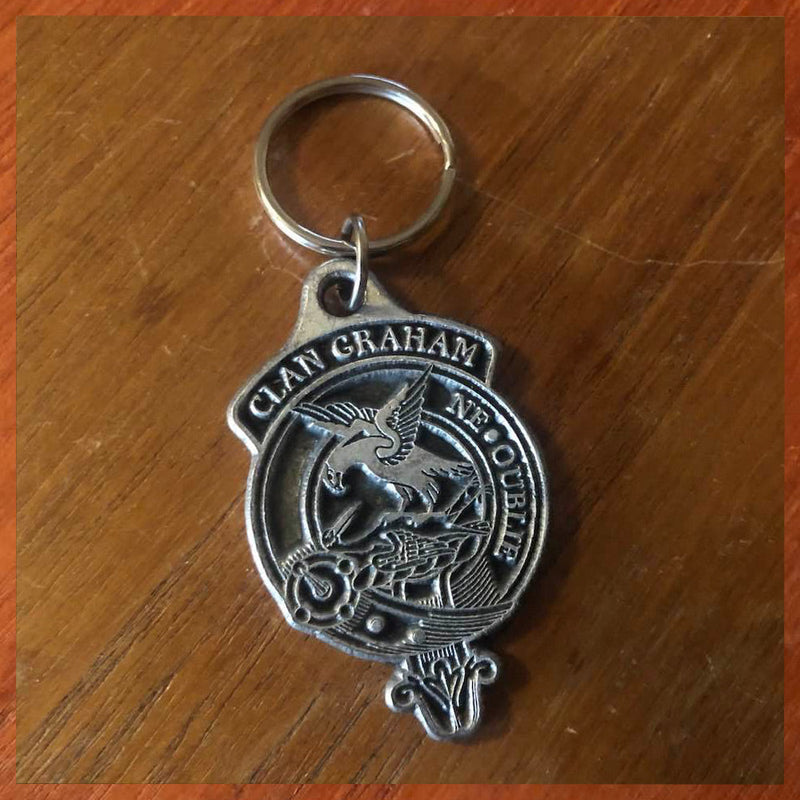 Clan Graham Metal  Keyring