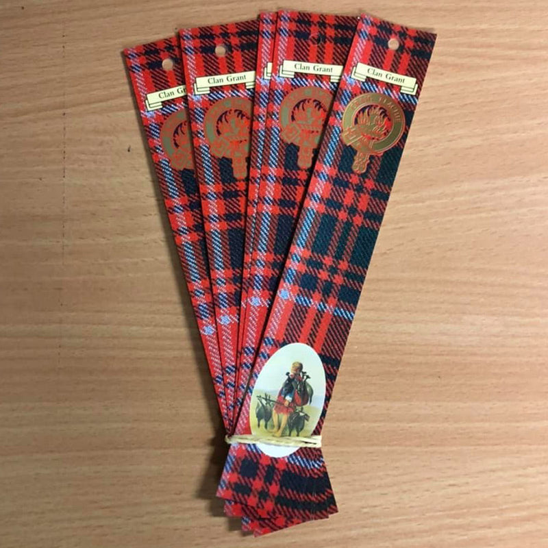 Grant Clan Bookmarks 5 Pack