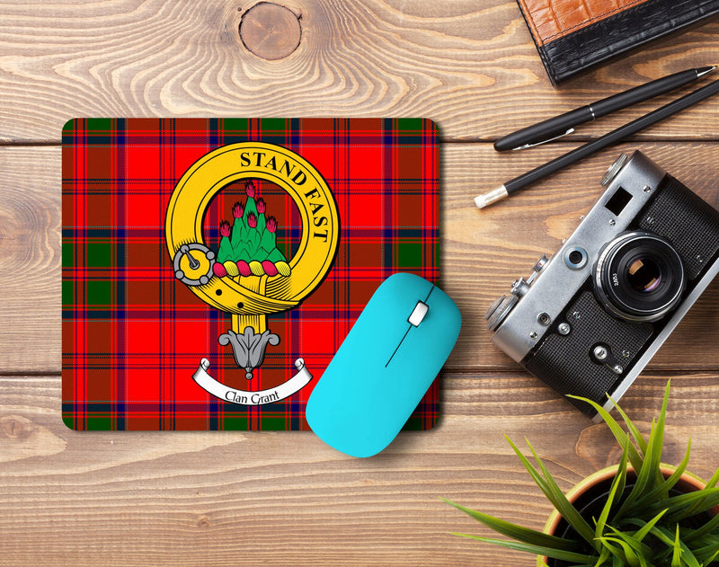 Grant Clan Crest Mouse Pad
