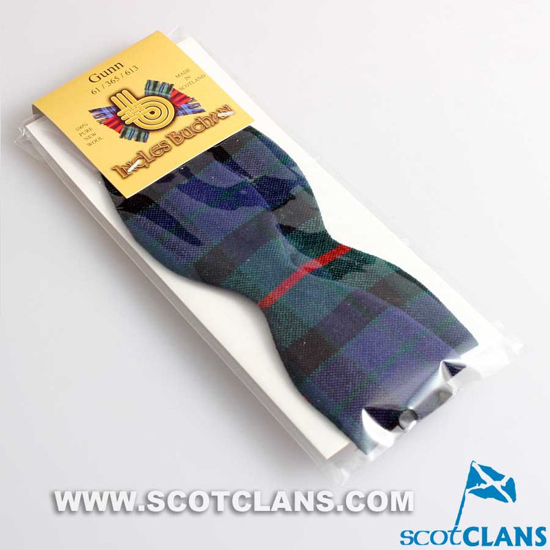 Gunn Modern Tartan Self Tie Bow Tie