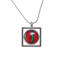 Heathergems Open Square Pendant