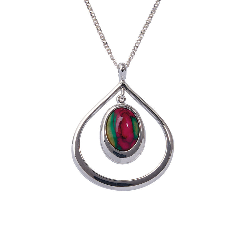 Heathergems Open Tearlach Pendant