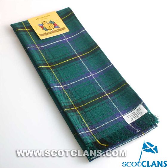 Wool Scarf in Henderson Modern Tartan