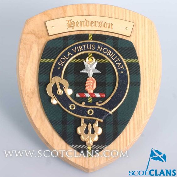 Henderson Clan Crest Plaque