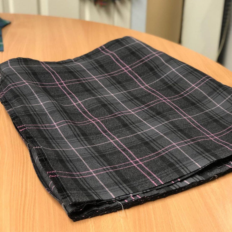 Highland Granite Pink Heavyweight Hand Stitched Kilt