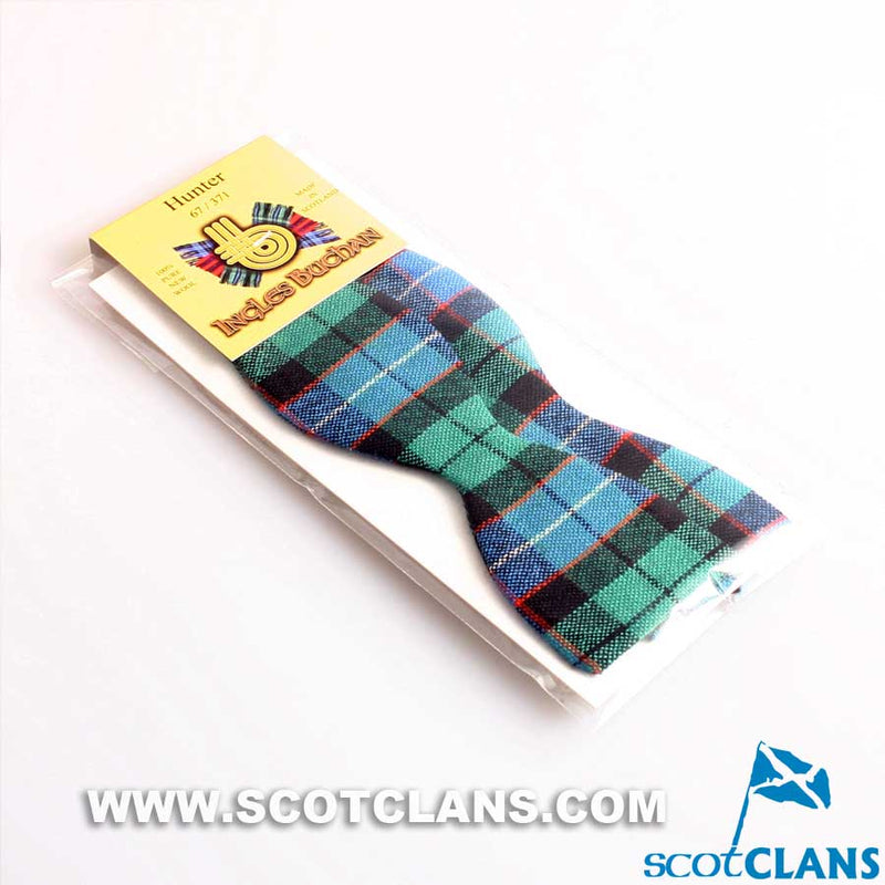 Hunter Ancient Tartan Self Tie Bow Tie