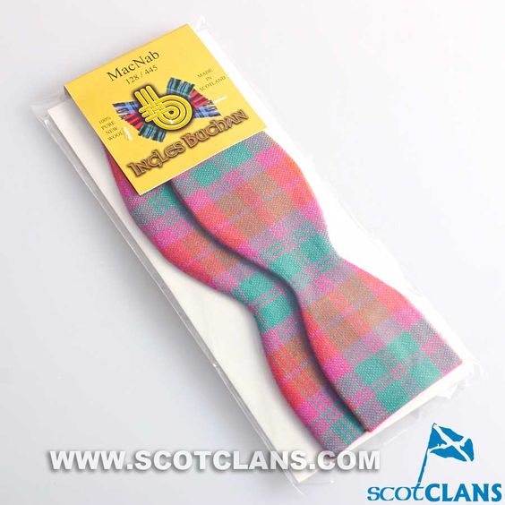 MacNab Ancient Tartan Self Tie Bow Tie