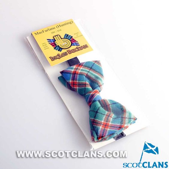 MacFarlane Hunting Ancient Tartan Bow Tie