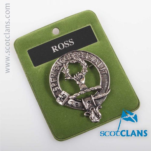 Ross hotsell Scottish Clan Crest Badge Tankard