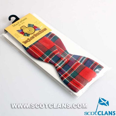 MacFarlane Modern Tartan Self Tie Bow Tie