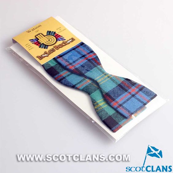 Watson Tartan Self Tie Bow Tie