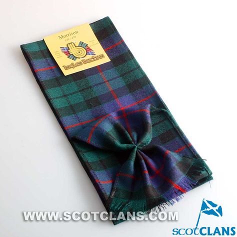 Wool Mini Sash in Morrison Hunting Modern Tartan