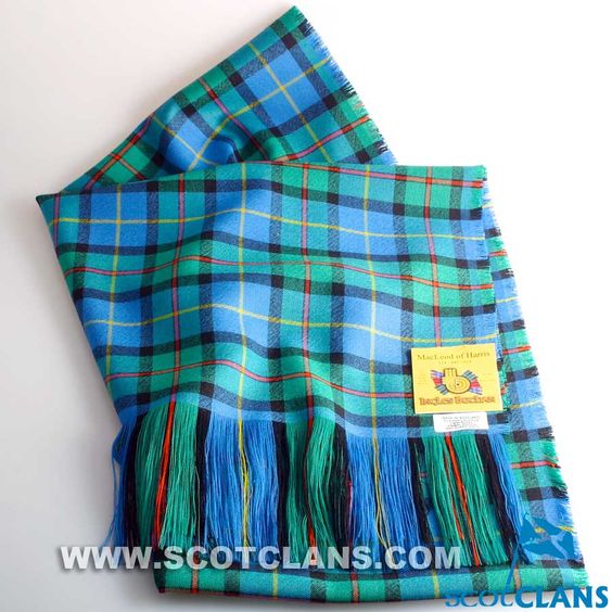 MacLeod of Harris Ancient Tartan Wool Stole