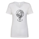 Innes Clan Crest Ladies Ouline T-Shirt