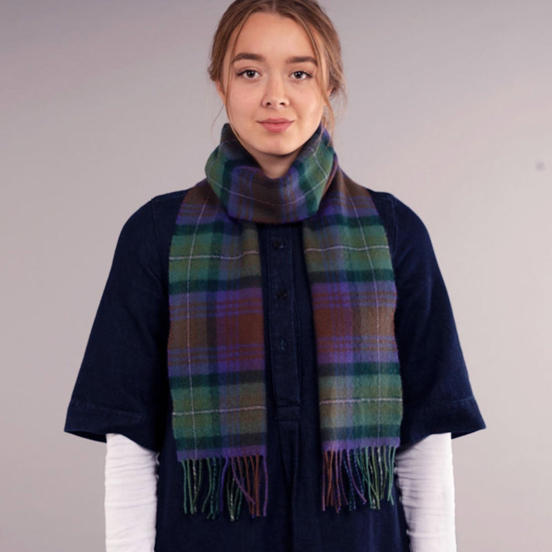 Lambswool Scarf in Isle of Skye Tartan