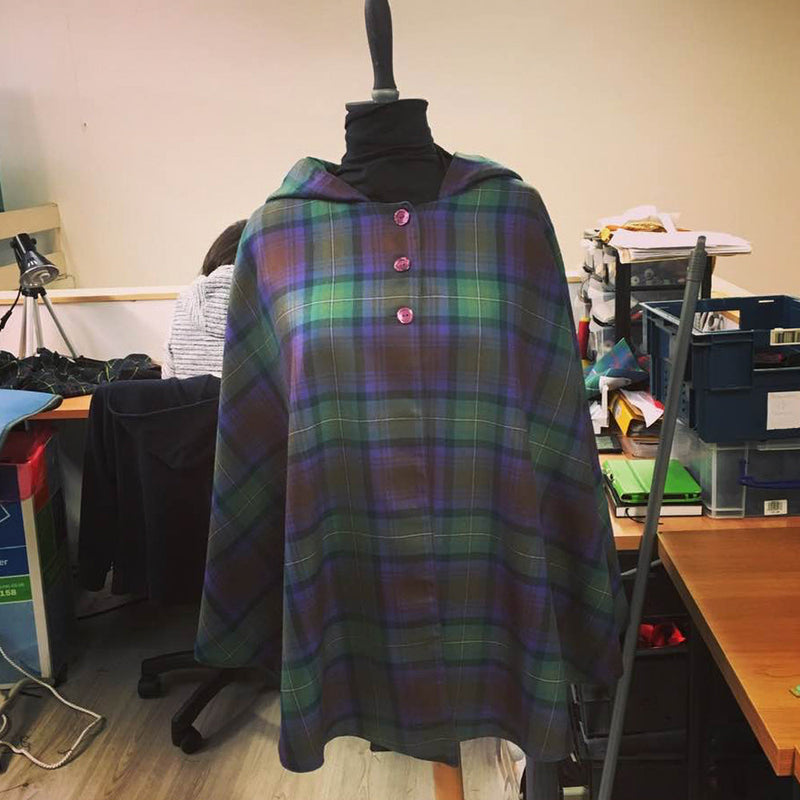 Tartan Hooded Cape - Pick your tartan