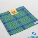Wool Tartan Pocket Square in Johnstone Ancient Tartan