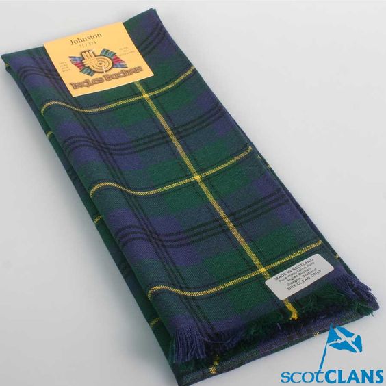 Wool Scarf in Johnstone Modern Tartan