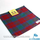 Wool Tartan Pocket Square in Lindsay Modern Tartan