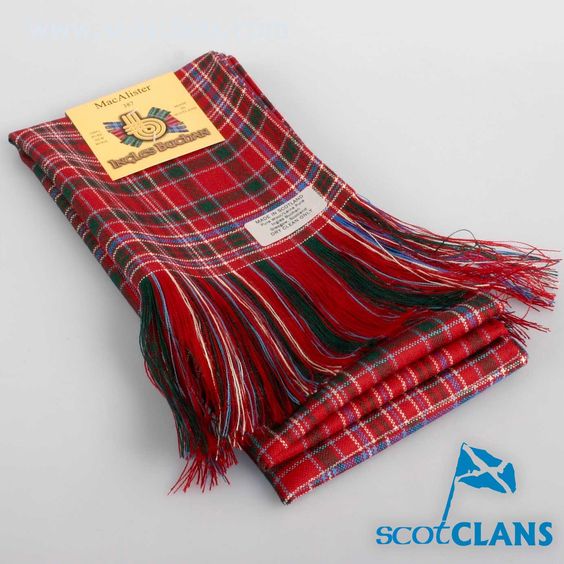 Full Length Sash in MacAlister Modern Tartan