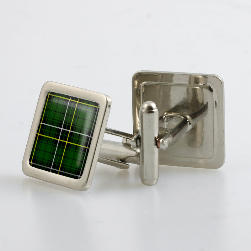 MacAlpine Modern Tartan Cufflinks - Choose Your Shape