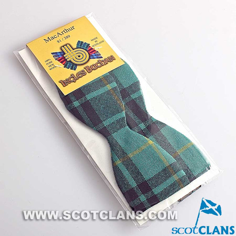 MacArthur Ancient Tartan Self Tie Bow Tie