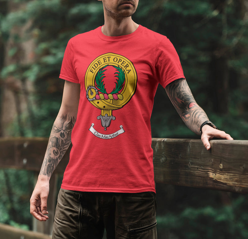 MacArthur Clan Crest Gents T Shirt