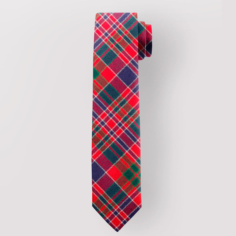 Pure Wool Tie in MacDonald of Boisdale Tartan