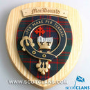MacDonald Clan Crest Plaque
