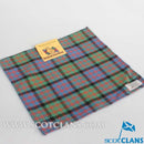 Wool Tartan Pocket Square in MacDonald Ancient Tartan