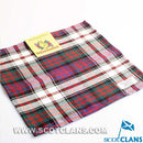 Wool Tartan Pocket Square in MacDonald Dress Modern Tartan