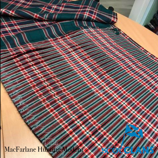 MacFarlane Hunting Modern Hand Stitched Kilt