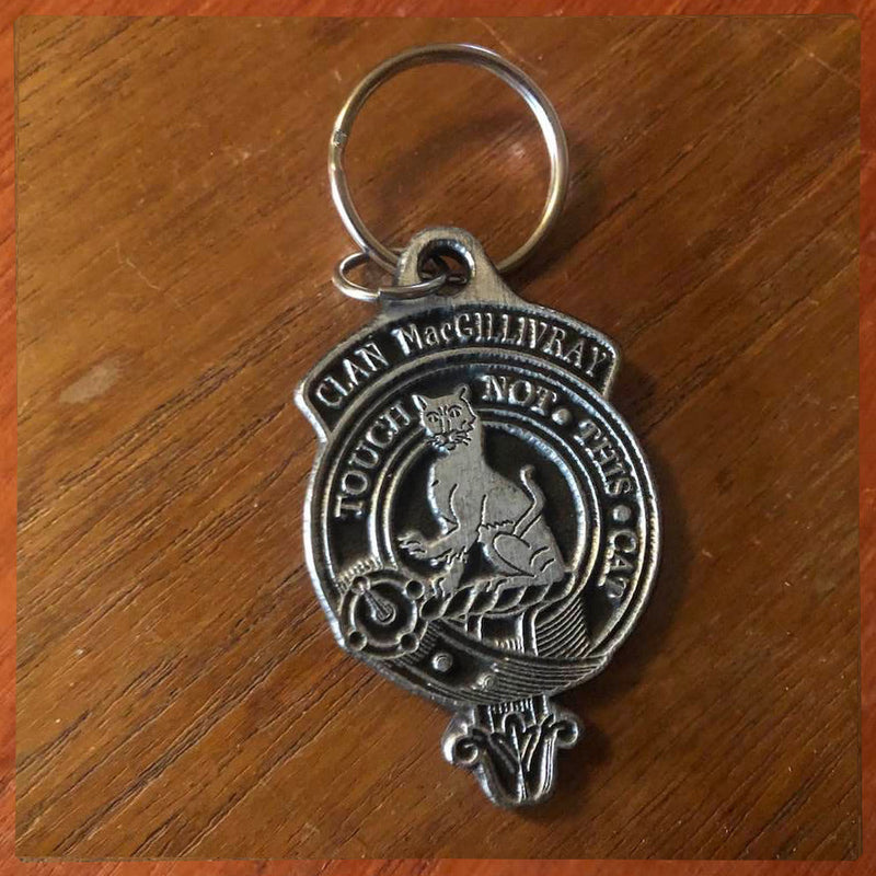 Clan MacGillvray Metal  Keyring