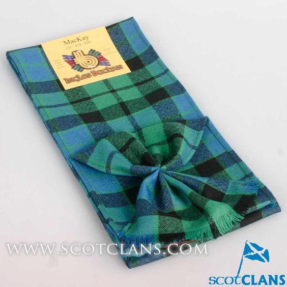 Wool Mini Sash in MacKay Ancient Tartan