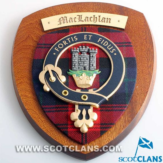MacLachlan Clan Crest Plaque