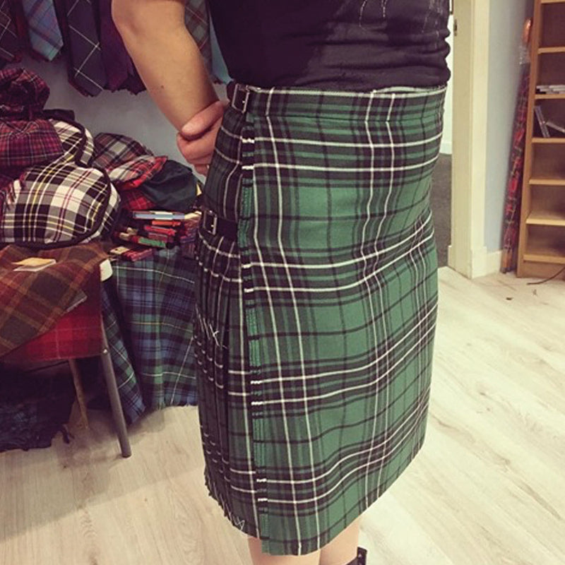 Ladies MacLaine Hunting Ancient 6 yard Kilted Skirt