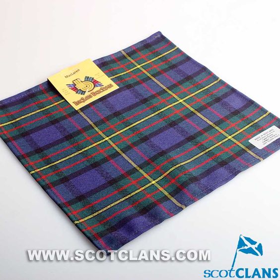 Wool Tartan Pocket Square in MacLaren Modern Tartan