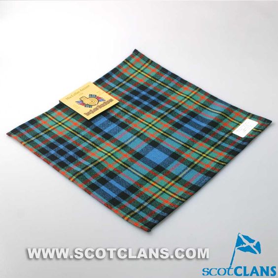 Pocket Square in MacLellan Ancient Tartan