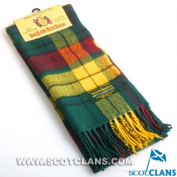 Lambswool Scarf in MacMillan Old Modern Tartan