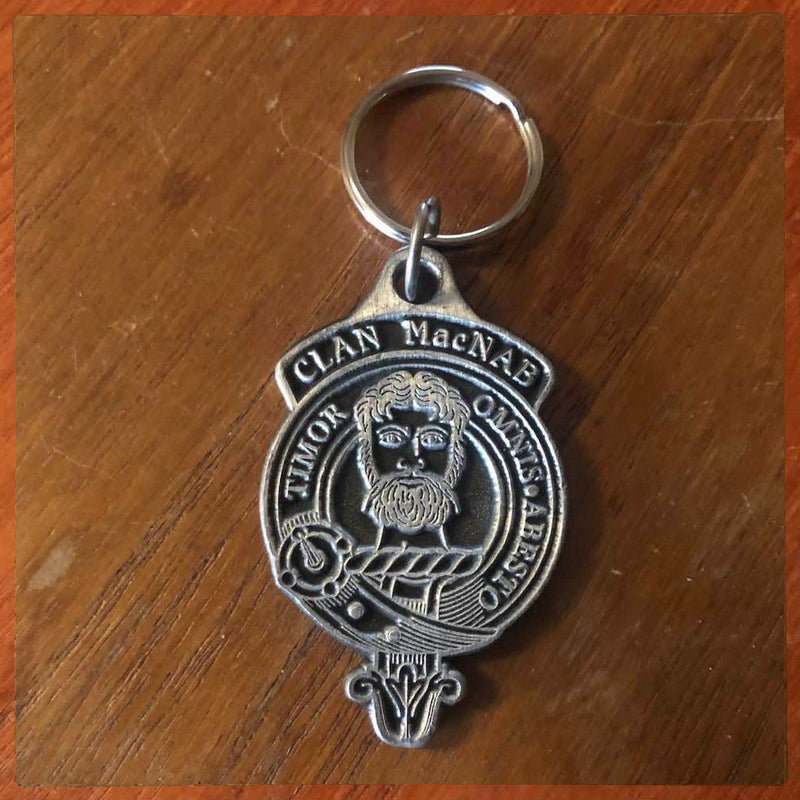 Clan MacNab Metal  Keyring