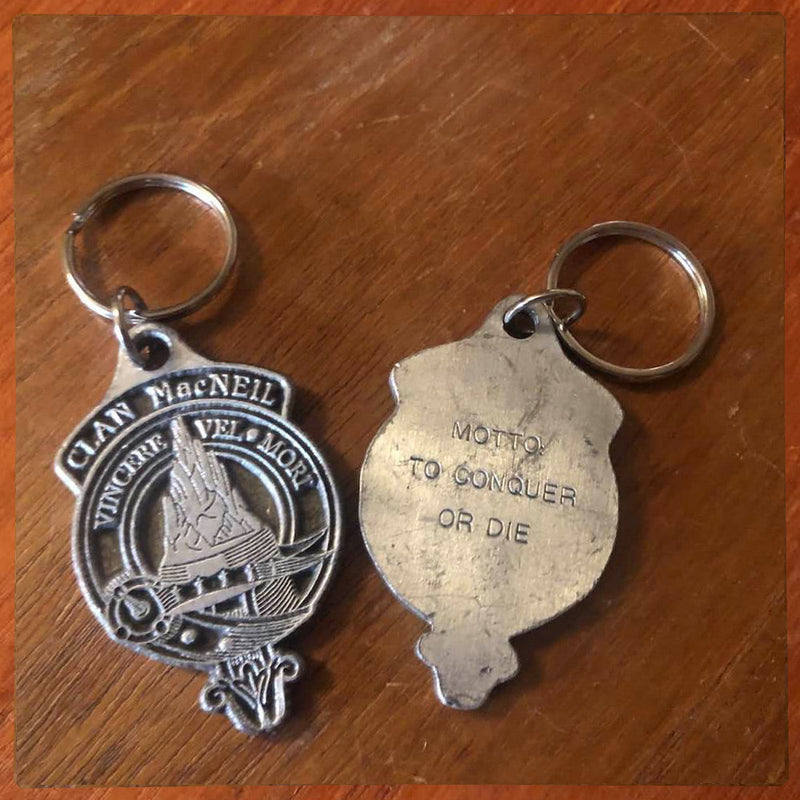 Clan MacNeil Metal  Keyring