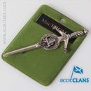 Clan Crest Pewter Kilt Pin with MacThomas Crest