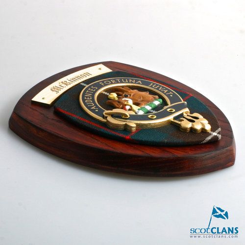 MacKinnon Clan Crest Plaque