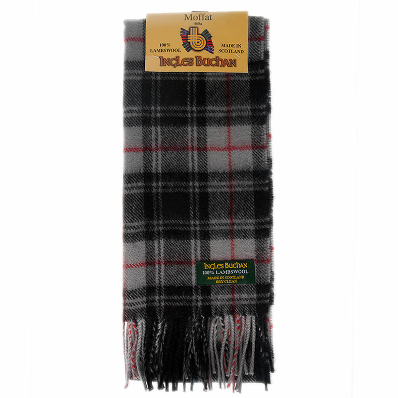 Lambswool Scarf in Moffat Modern Tartan