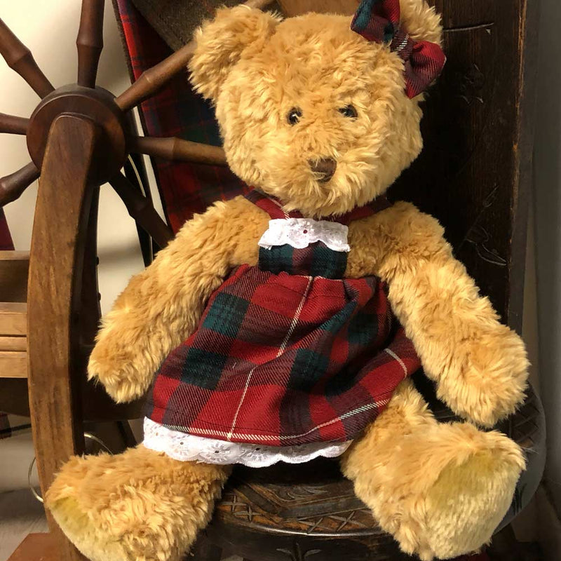 Wee Morag Ancestral Bear in any Tartan