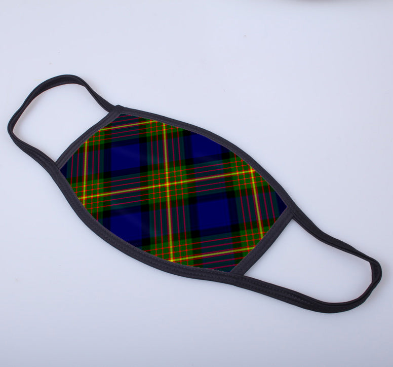 Muir/More Tartan Printed Face Mask