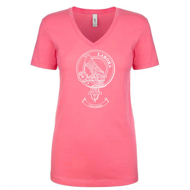 Clan Crest Ladies Ouline T-Shirt (Lady Fit)