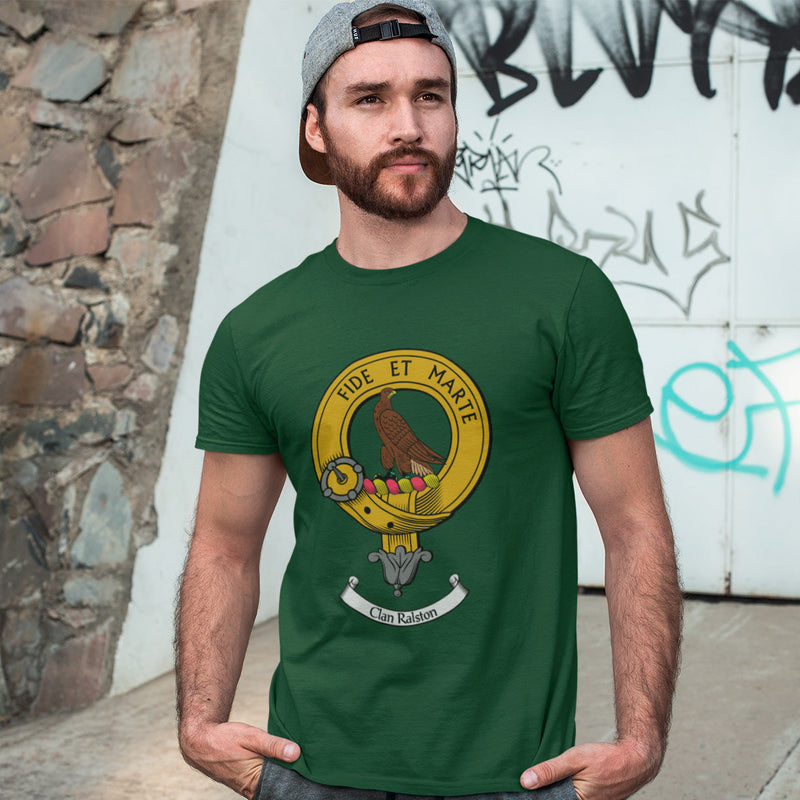 Ralston Clan Crest Gents T Shirt