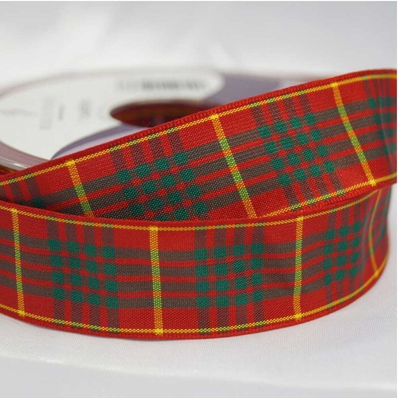 Polyester Tartan Ribbon Rolls - Range of widths