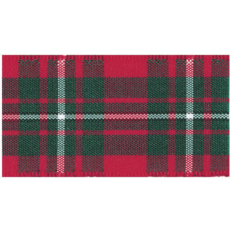 Polyester Tartan Ribbon Rolls - Range of widths